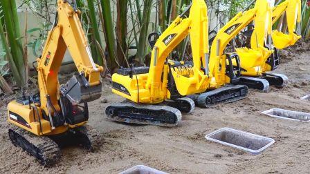 国产小型抓挖机视频,高效作业，助力建设新篇章