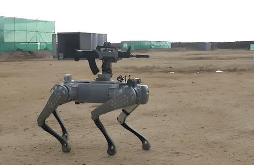 国产机器狗打靶视频,展现智能科技新高度